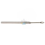 Dissecting needle lancet shape